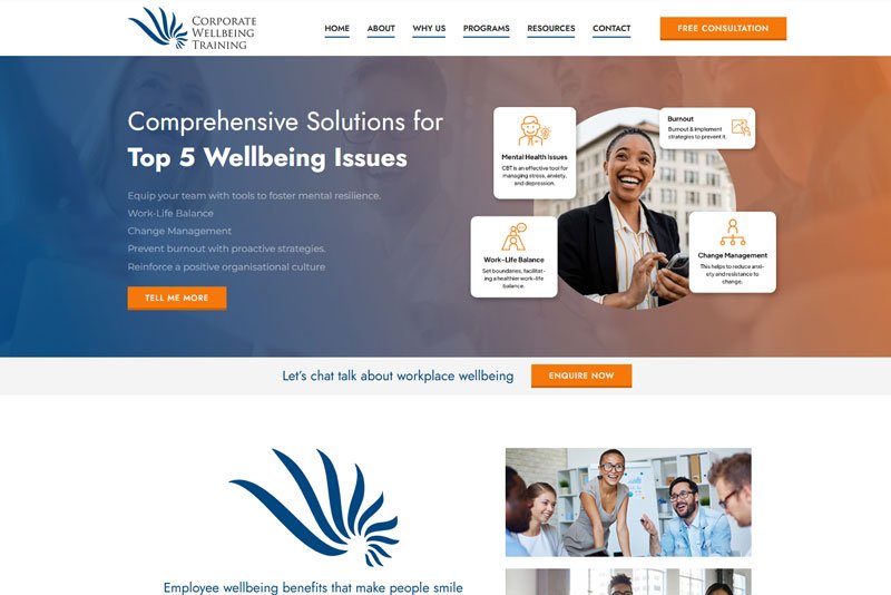 Corporate Wellbeing Training